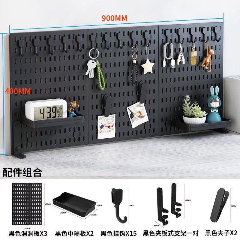 clamp on desk pegboard organiser