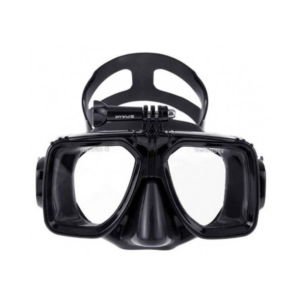telesin mask swimming goggles (black)