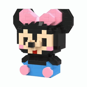 minnie mouse micro bricks building game