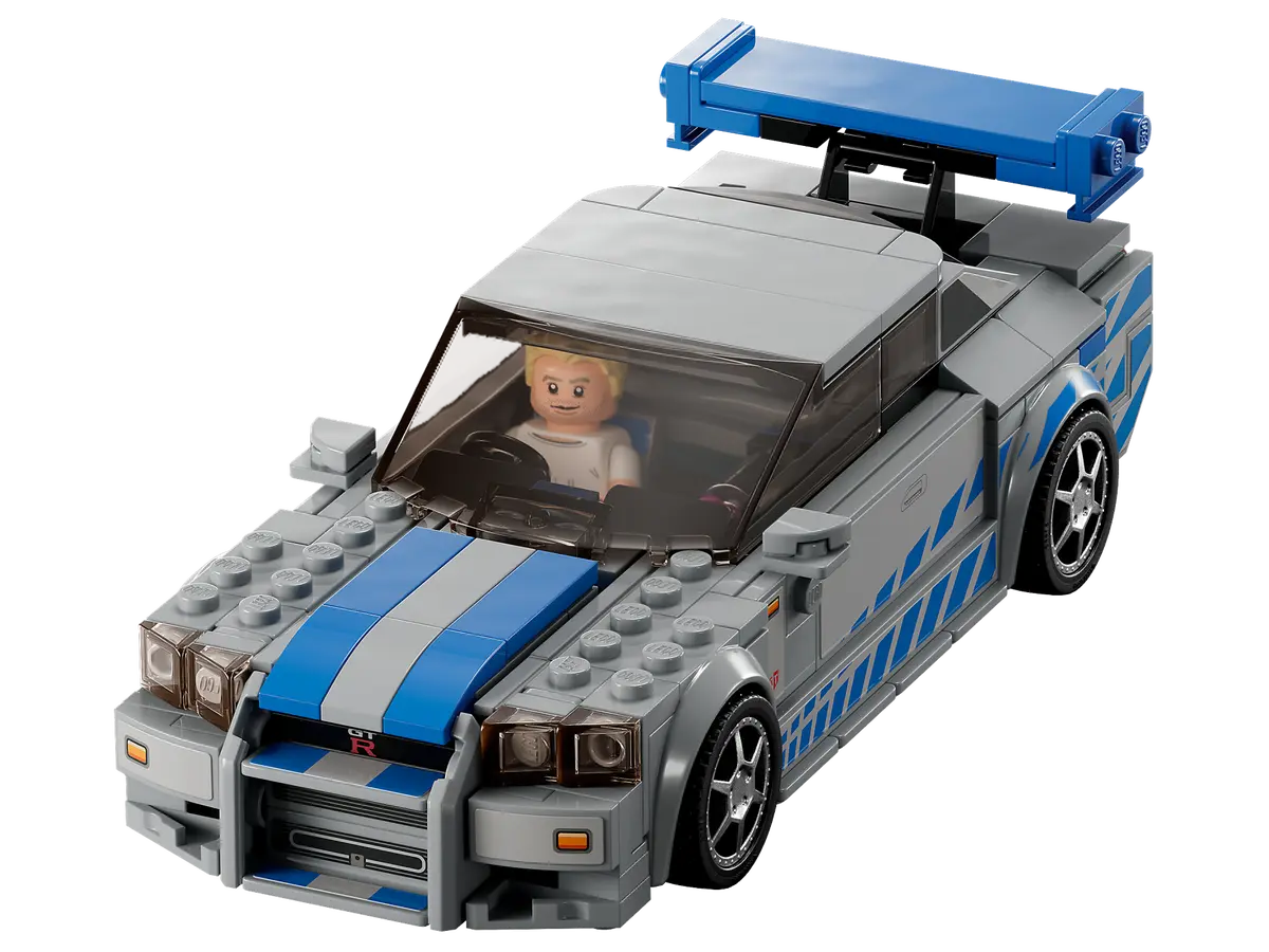 lego® 2 fast 2 furious nissan skyline gt r (r34) (76917)
