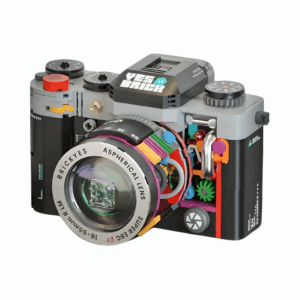 camera building blocks (black)