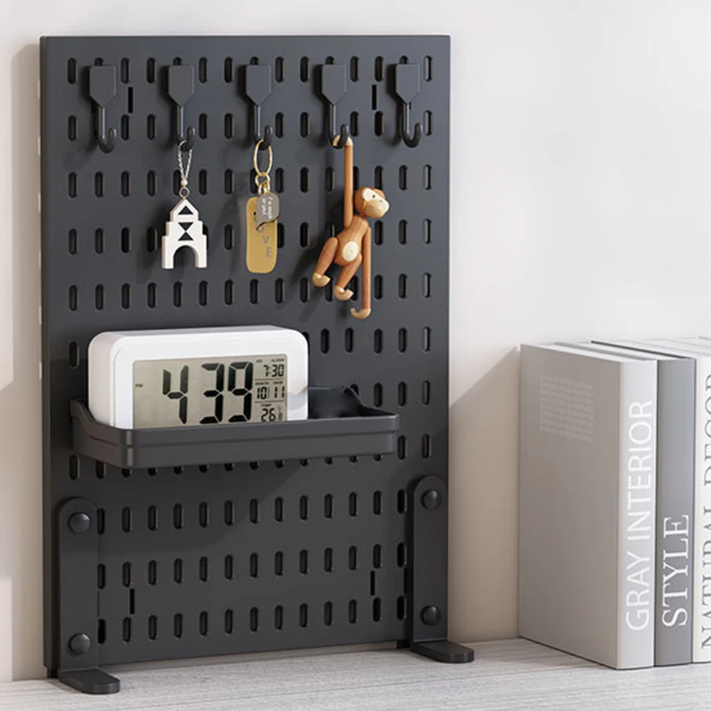 clamp on desk pegboard organiser