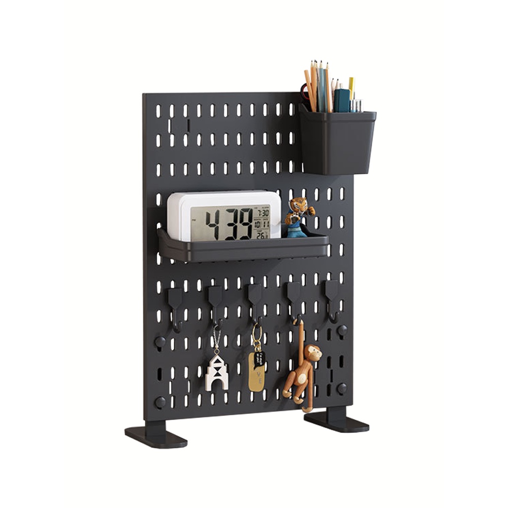 clamp on desk pegboard organiser