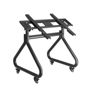 rotating tv mount stand with wheels