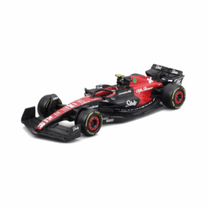 bburago alfa romeo c43 stake f1 team 24 zhou guanyu 1:43 scale die cast car
