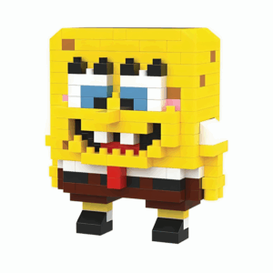 spongebob micro bricks building game