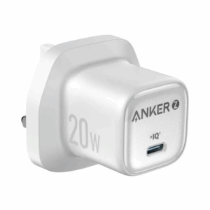 anker zolo gan charger 20w – white