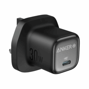 anker zolo gan charger 30w – black