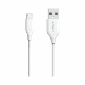 anker powerline micro usb (3 ft) white (a8132h21)