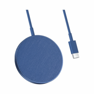 anker powerwave select+ magnetic wireless charging pad (blue)