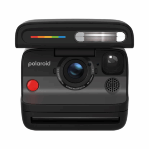 polaroid flip instant camera black + color film pack (8 photos)