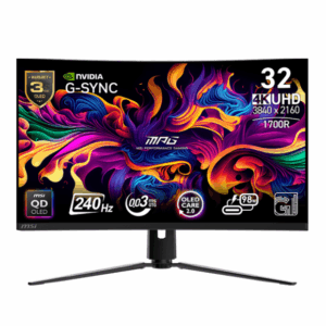 msi gaming monitor 32" (mpg 321curx qd oled)
