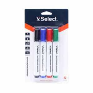 vselect whiteboard marker 4colors 2mm 4pcs