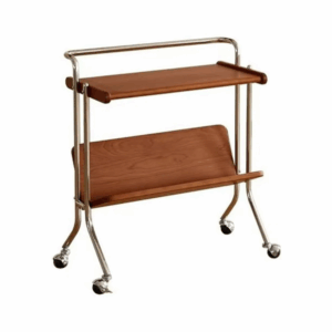 2 tier storage rack with wheels