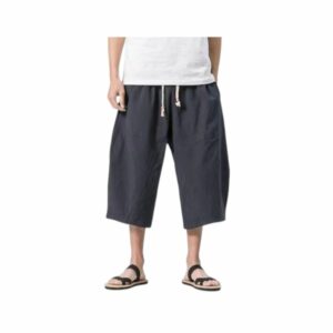 gelyu harem long shorts blue