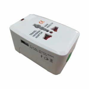 international all in one travel adapter with usb port
