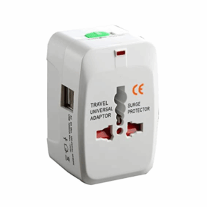 all in one international travel adapter 2 usb port