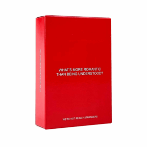 we're not really stranger : what’s more romantic than being understood card game