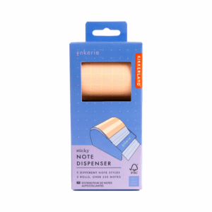 kikkerland "inkerie sticky note dispenser"