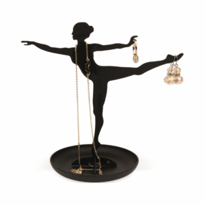 kikkerland "ballerina jewelry stand"