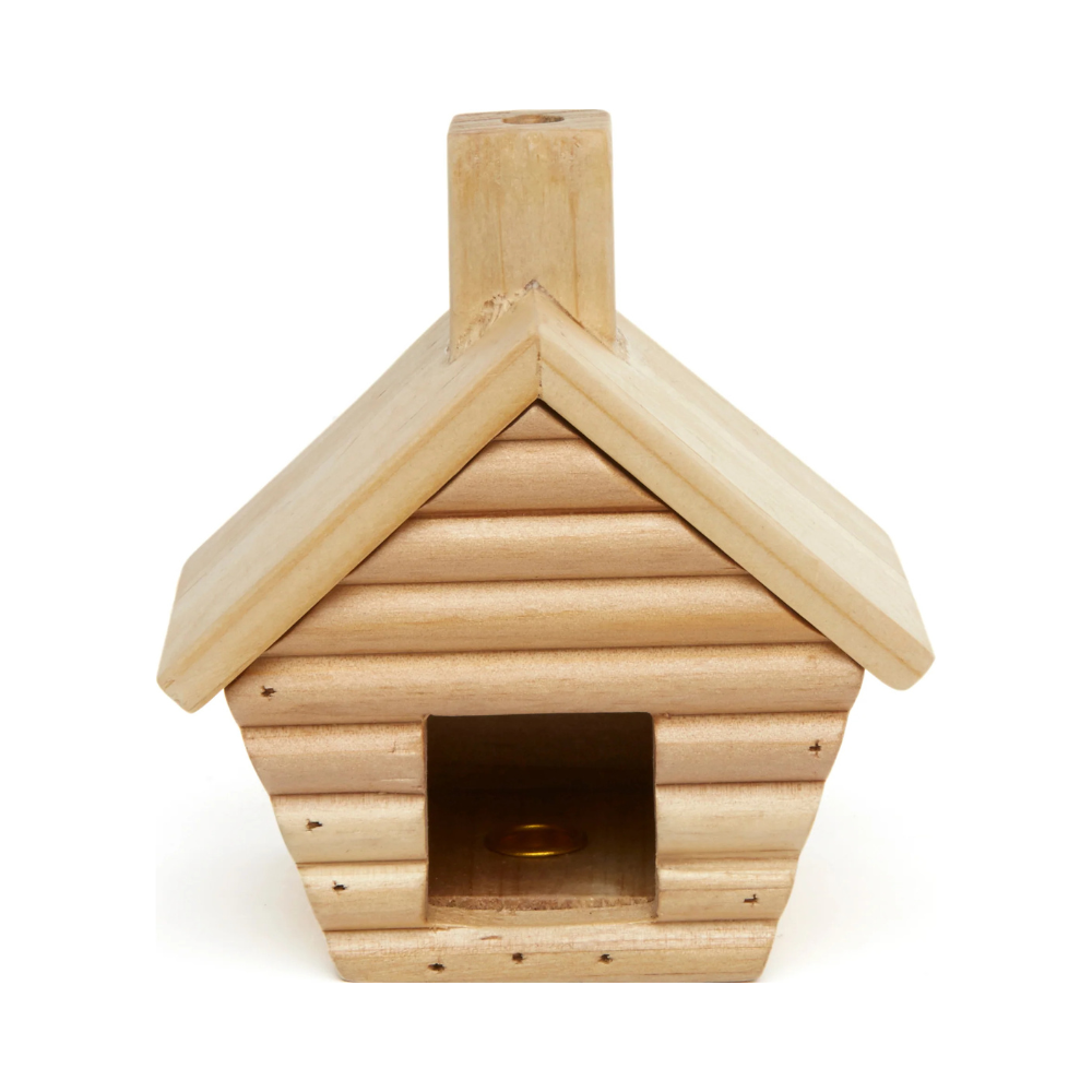 kikkerland "little cabin incense burner"