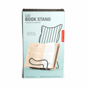 kikkerland "cat book stand"
