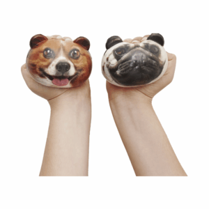 kikkerland "“feeling ruff?” dog stress ball"