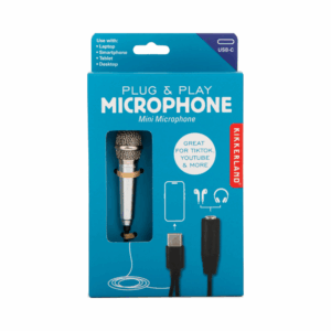 kikkerland "plug & play microphone"