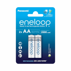 panasonic eneloop aa (2 pack, min. 2000 mah)