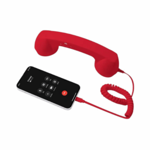 retro phone handset with type c port