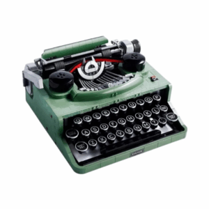 retro typewriter building block set