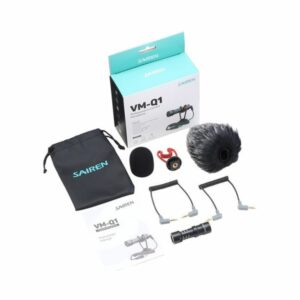 sairen vm q1 on camera & smartphones microphone