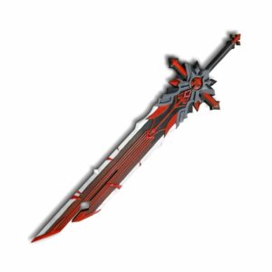 genshin impact diluc's claymore metal replica (57.5cm)