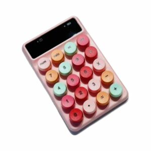 q3 mini portable wireless numeric keypad (random colors)