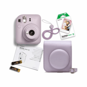 fujifilm instax mini 12 “light up your instax” kit (purple)