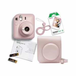 fujifilm instax mini 12 “light up your instax” kit (pink)