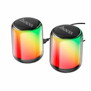 hoco wireless and wired speakers bs56 colorful 2 in 1 for pc