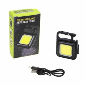 cob rechargeable keychain light