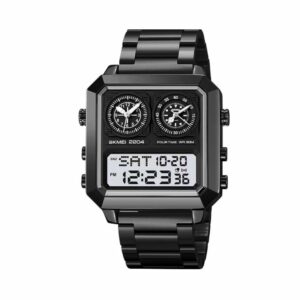 skmei square electronic watch
