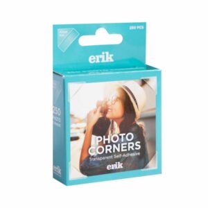 erik 250 pcs transparent photo corners