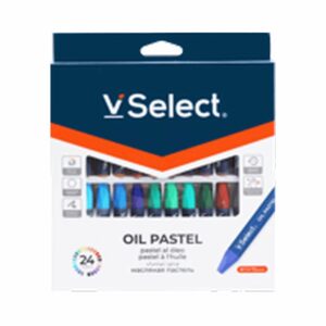 vselect oil pastel 11*75mm 24colors