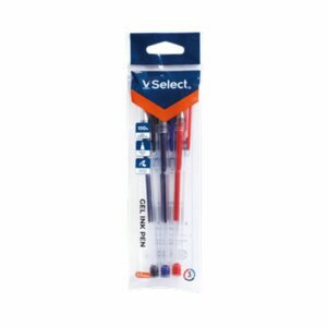 vselect gel ink pen 3colors 0.5mm 3pcs