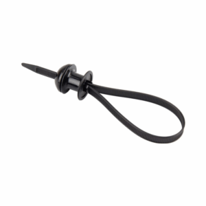 2pcs multi purpose nylon cable tie buckle