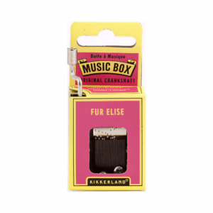 kikkerland “für elise” hand crank music box