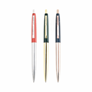 kikkerland “retro metallic pens”