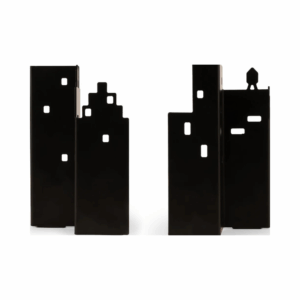 kikkerland “skyline bookends”