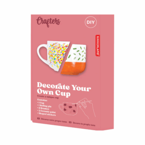 kikkerland “decorate your own cup” kit