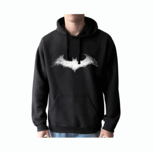 dc comics "batman logo" man hoodie black (xl)
