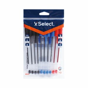 vselect ballpoint pen 3colors 1.0mm 10pcs