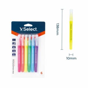 vselect highlighter pen fluorescent